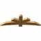 Ekena Millwork Alberta Rough Sawn Timber Gable Bracket, Western Red Cedar, 72"W x 24"H x 4"D x 6"F, 8/12 Pitch GBW072X24X0406ALB00RWR - alternate 4